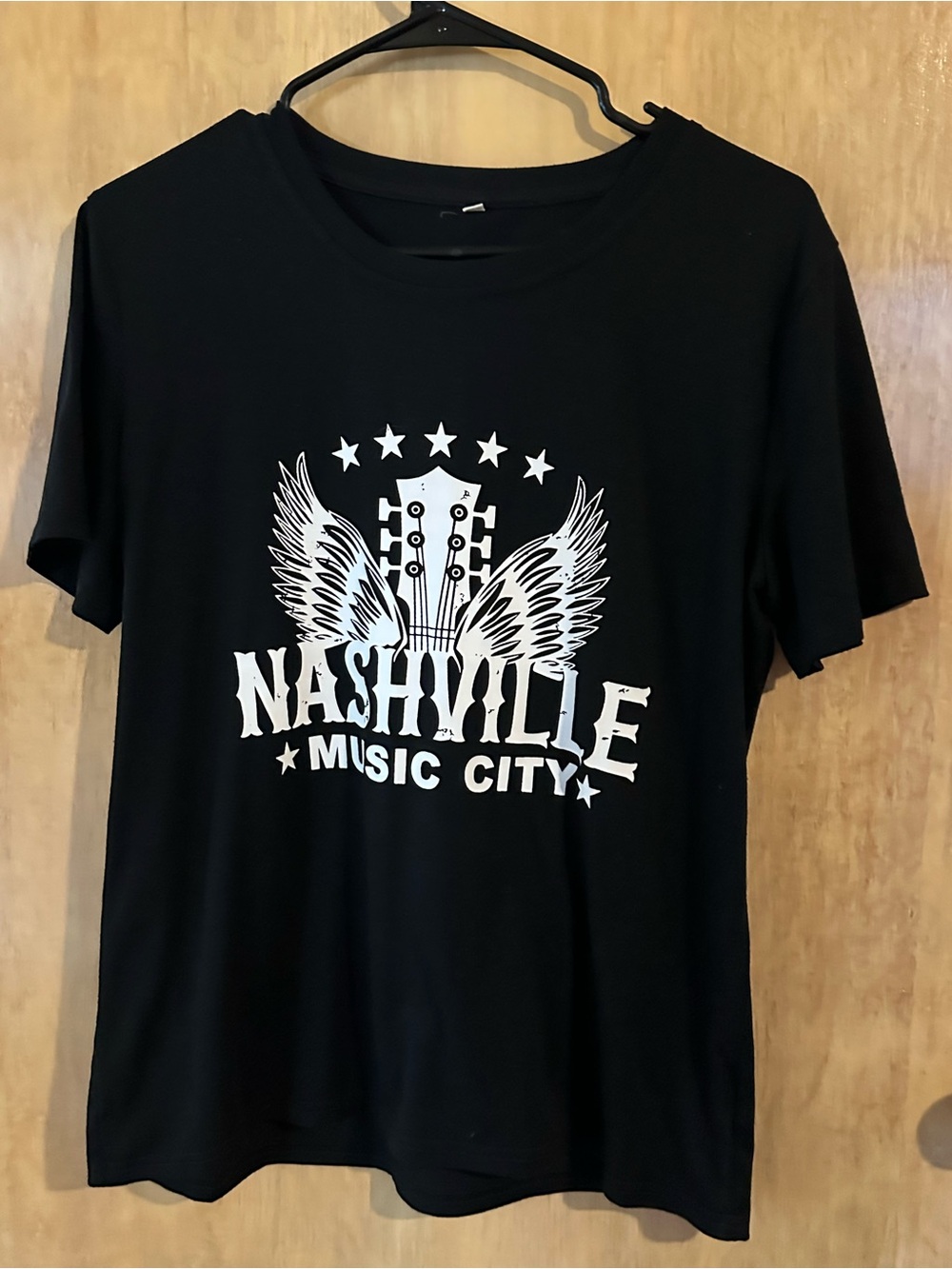 Nashville Music City Graphic Tee - Black